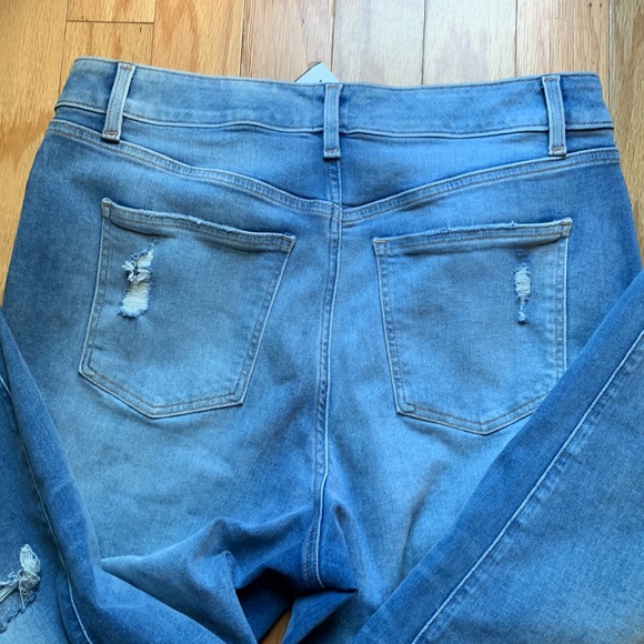 Lane Bryant High Rise Girlfriend Straight Jeans - Picture 4 of 4